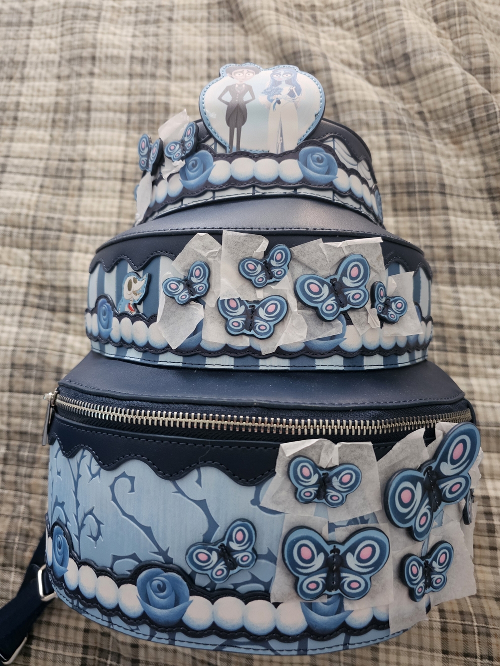 Brand new with tags (NWT) Loungefly Tim Burton's Corpse Bride Wedding Cake